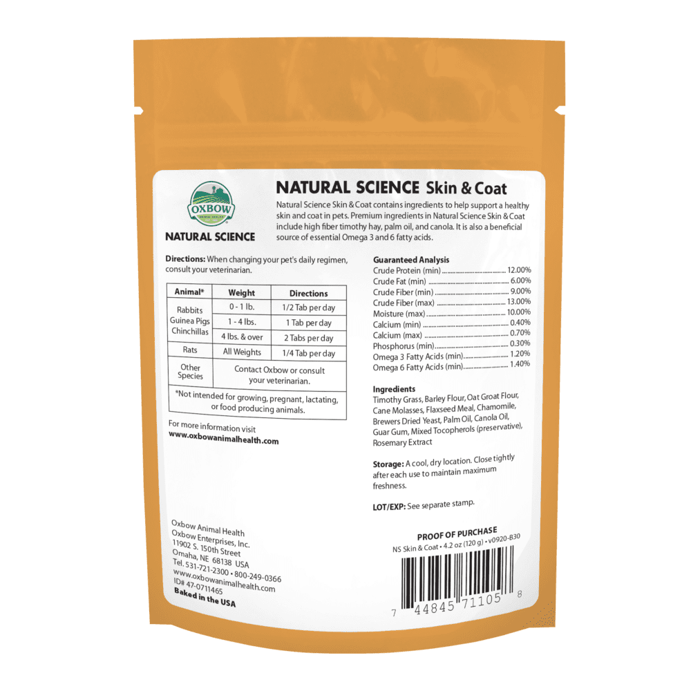 NATURAL SCIENCE SKIN & COAT SUPPORT