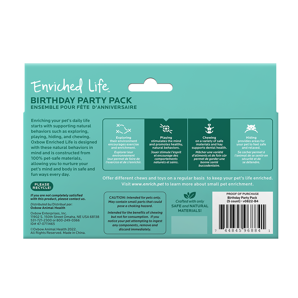 ENRICHED LIFE – BIRTHDAY PARTY PACK