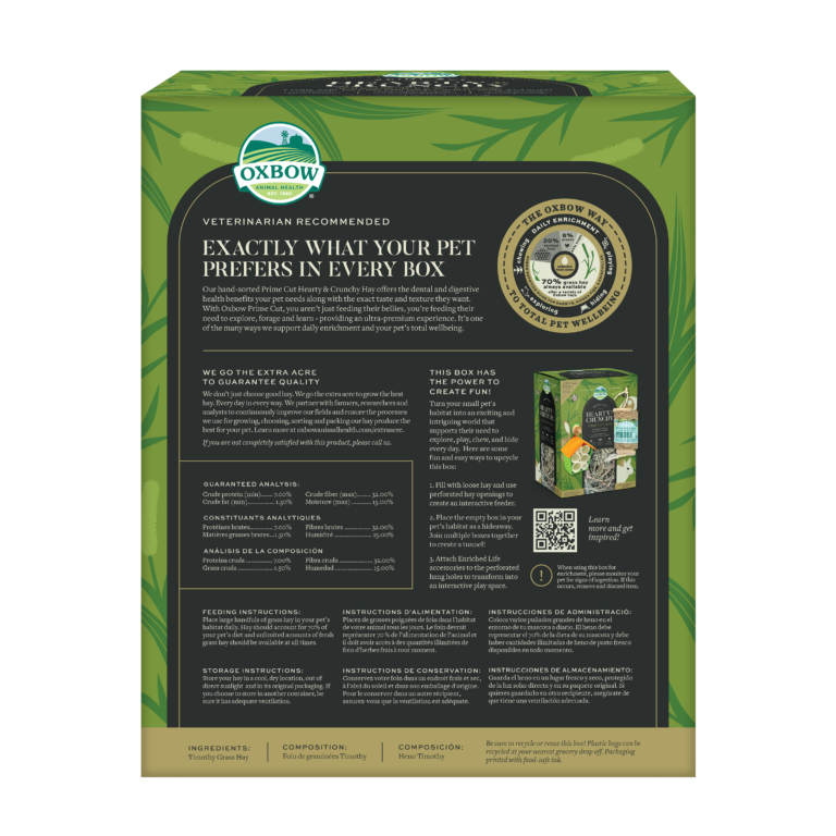 Prime Cut Hay - Hearty & Crunchy (40oz)