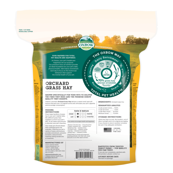Orchard Grass Hay (40oz)