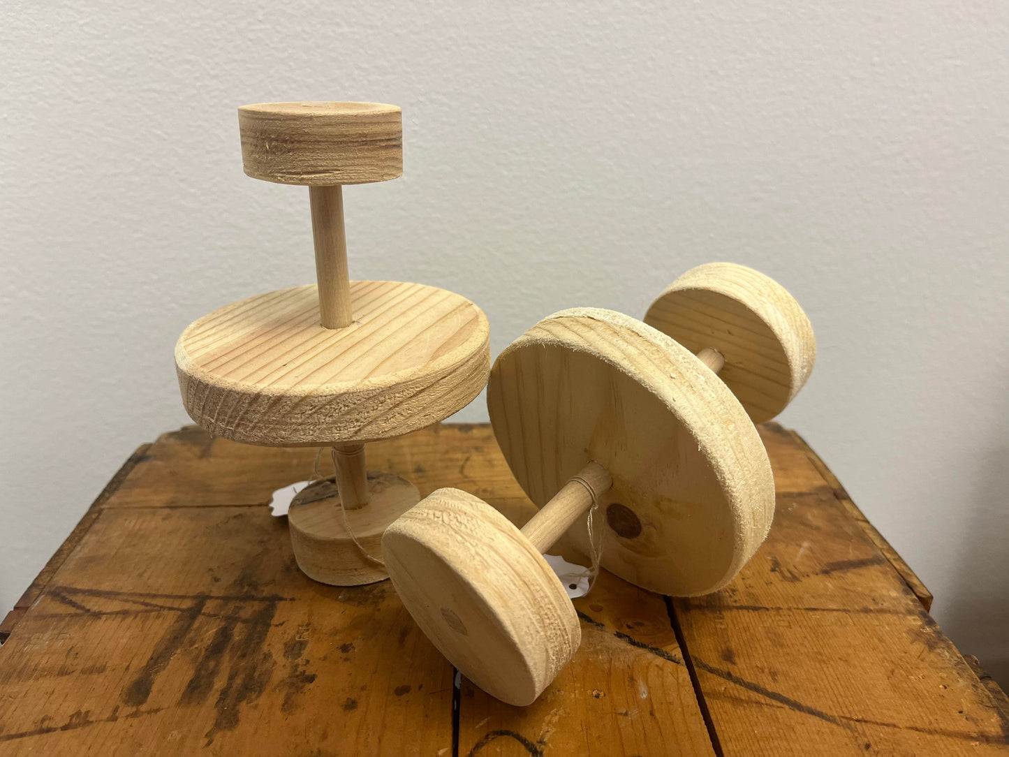 Wooden Three Tier Circle Chew - Small