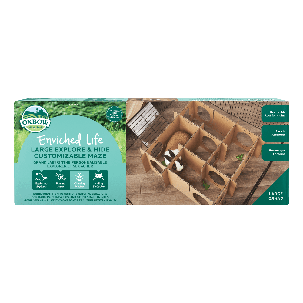 Oxbow Enriched Life Explore and Hide Maze