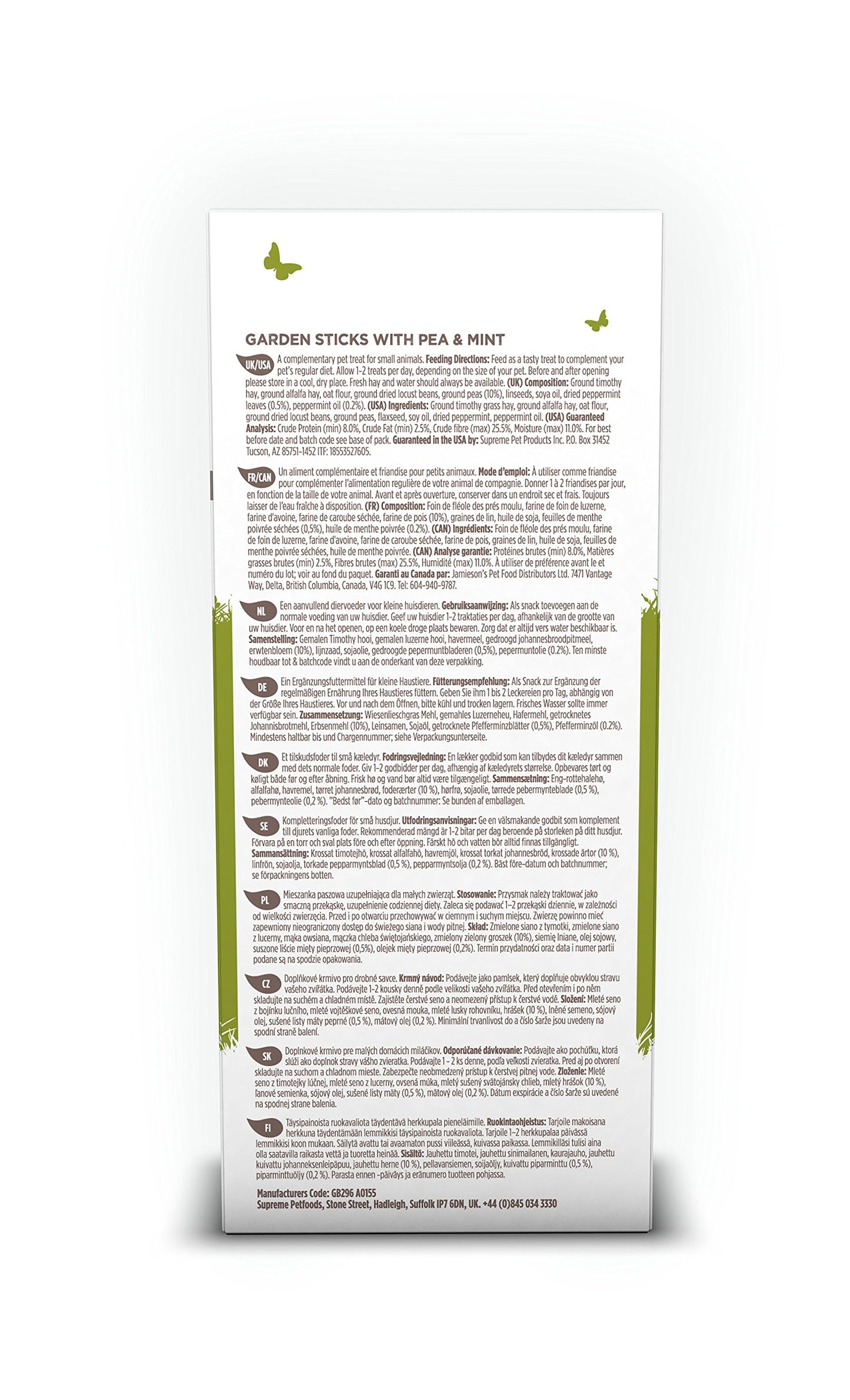 Supreme Science Selective Garden Sticks Treats