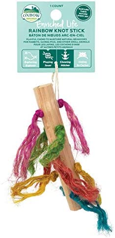 Oxbow Enriched Life Rainbow Knot Stick