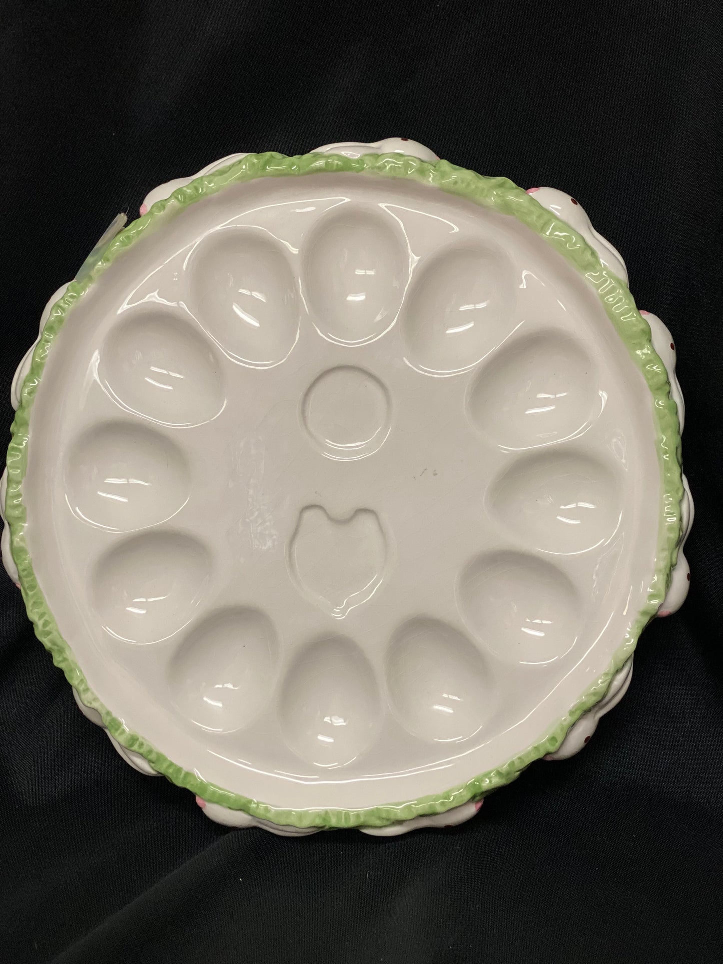 Linens & Things Ceramic Egg Tray