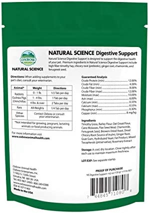 Oxbow Natural Science Digestive Supplement