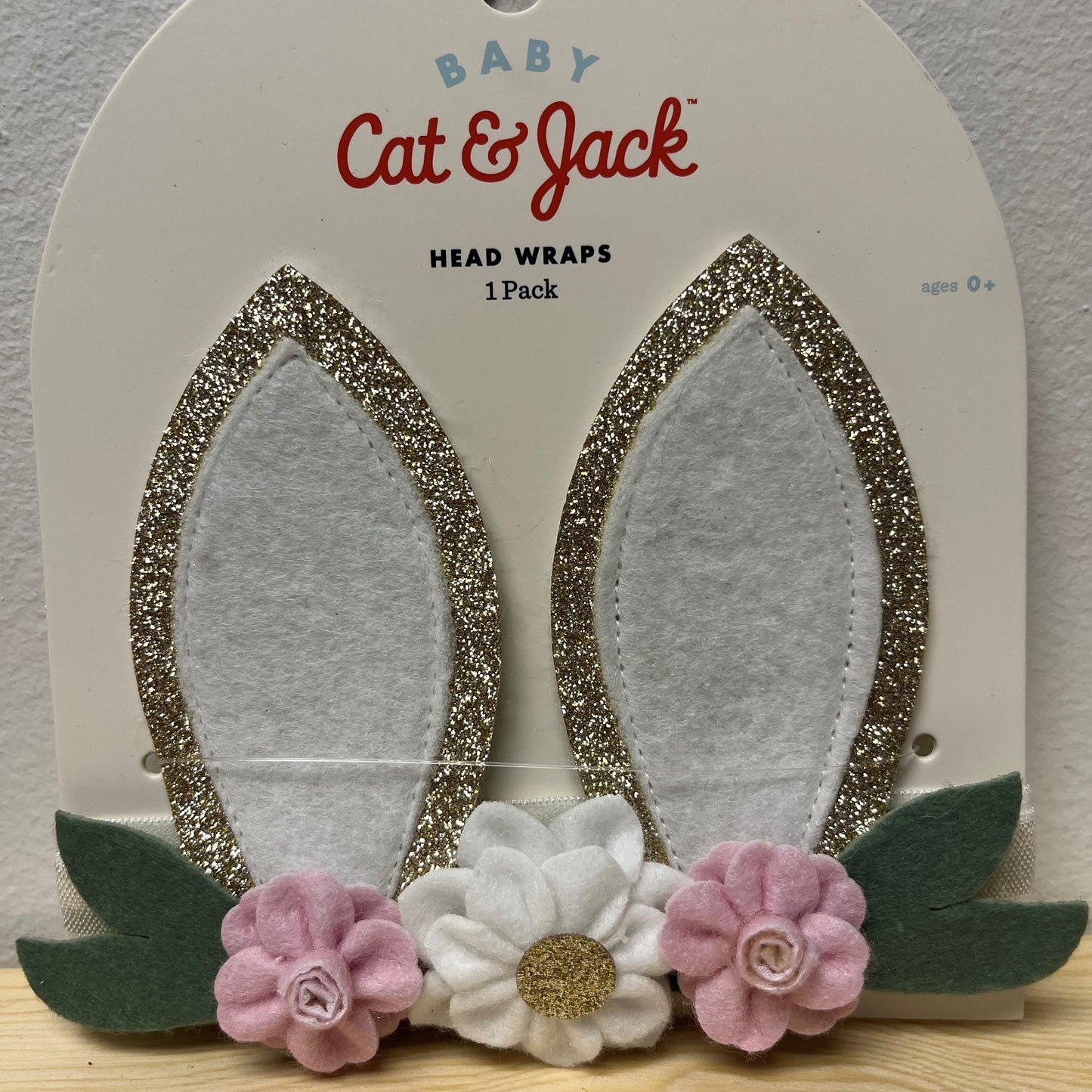 Cat & Jack Baby Bunny Ears Head Band