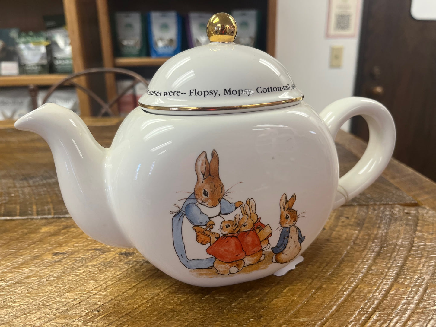 Vintage 1997 Beatrix Potter Teapot