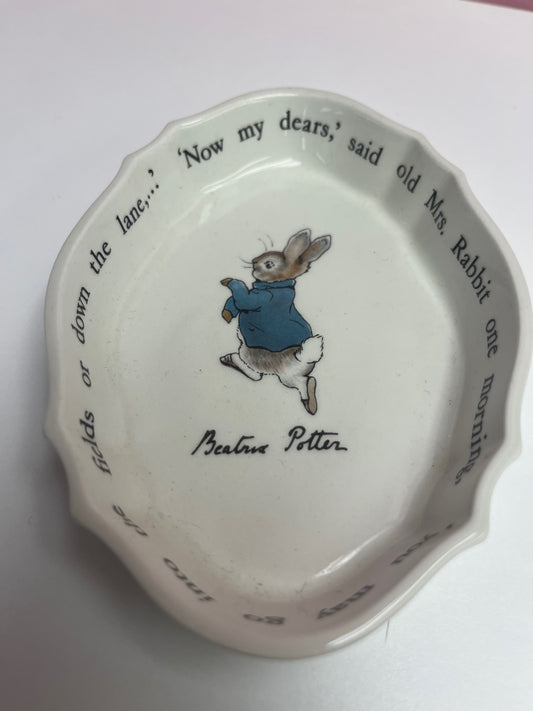 Beatrix Potter Oval Dish