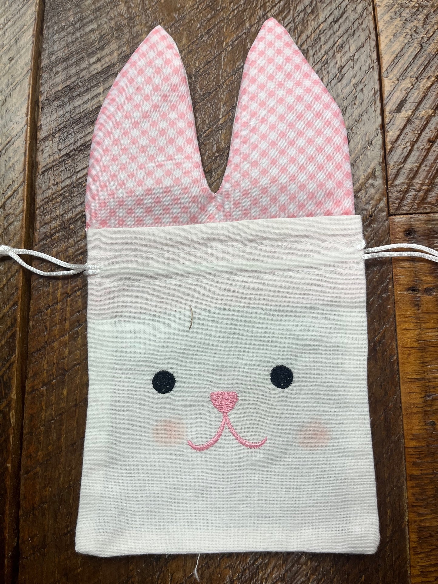 Small Bunny Treat/Gift Bag- Pink