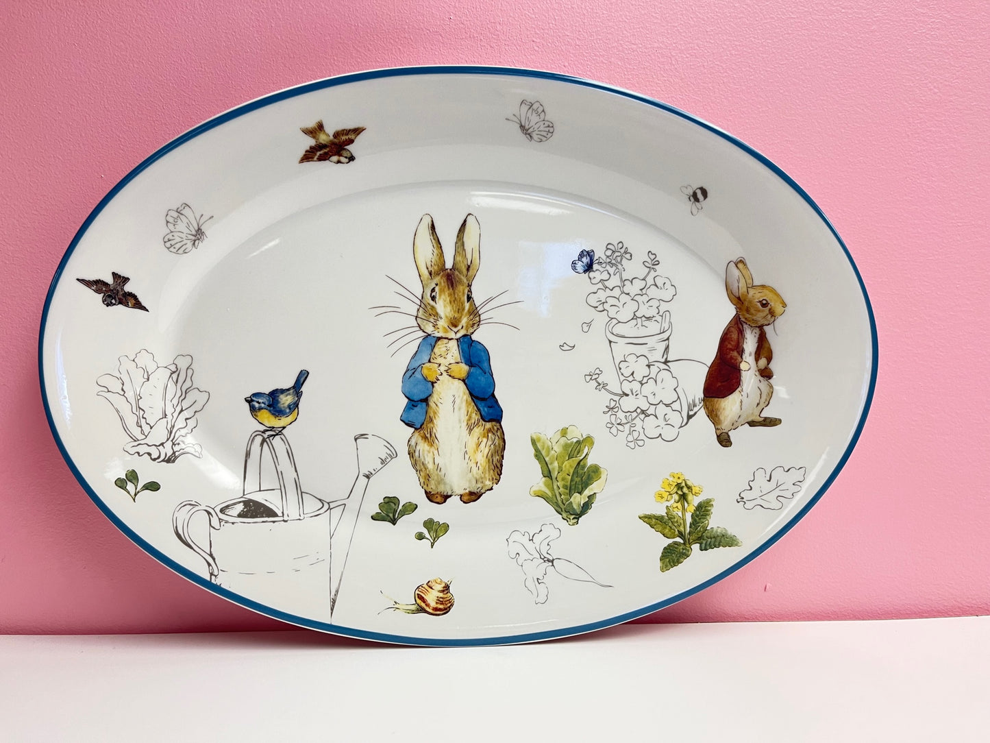 Peter Rabbit Oval Serving Platter